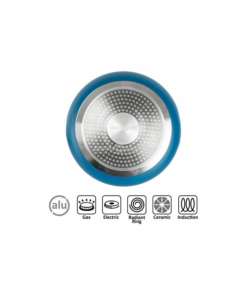 Brunner Carezza Magnetogrip 7+1 pot/pan set, 20 cm diameter