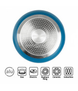 Brunner set pentole/popote Carezza Magnetogrip 7+1 Ø 20 cm