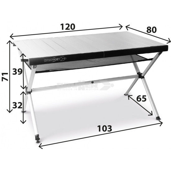 Brunner ACCELERATE COMPACK 120 table
