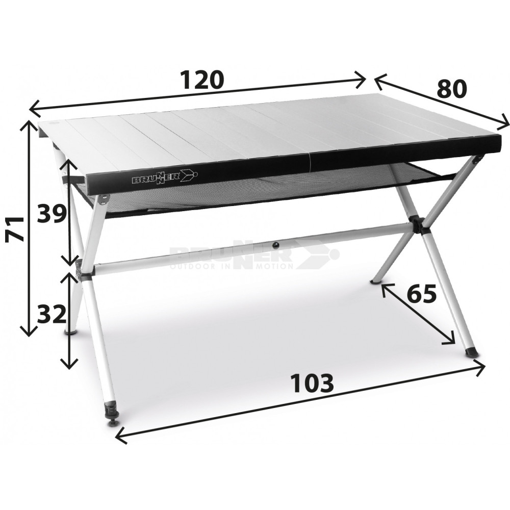 Brunner tavolo ACCELERATE COMPACK 120