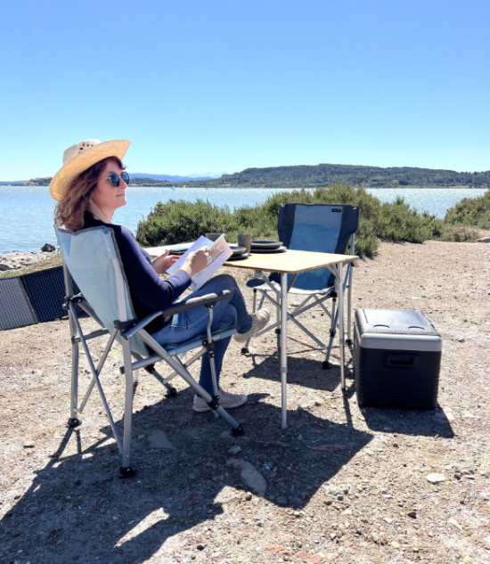 Soplair Cottage umbrella folding chair