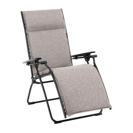 Lafuma Bayanne Niksen Zero Gravity Padded Relax Chair Ash Grey