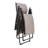 Lafuma Bayanne Niksen Zero Gravity Padded Relax Chair Ash Grey