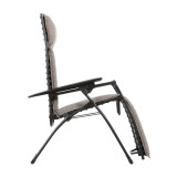 Lafuma Bayanne Niksen Zero Gravity Padded Relax Chair Ash Grey