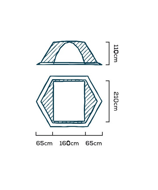 Ferrino tenda 3 posti X3 FLY PRO - completa