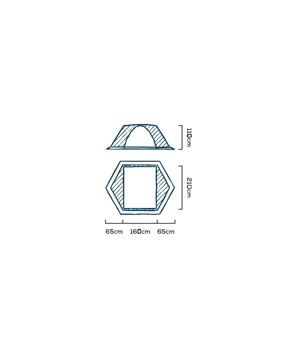 Ferrino 3-person tent X3 FLY PRO - complete