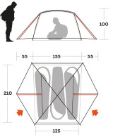 Ferrino tenda Blow 3