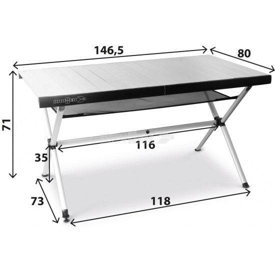 Brunner tavolo ACCELERATE COMPACK 6
