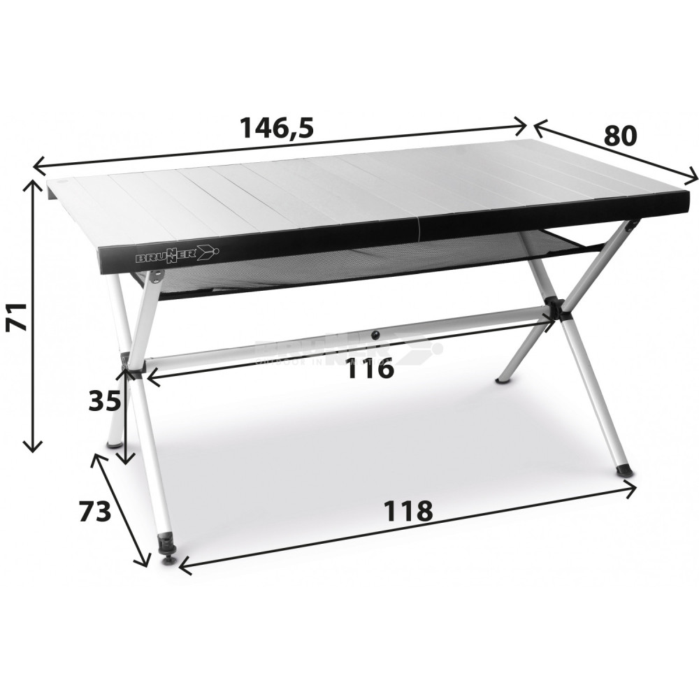 Brunner tavolo ACCELERATE COMPACK 6