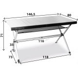 Brunner tavolo ACCELERATE COMPACK 6