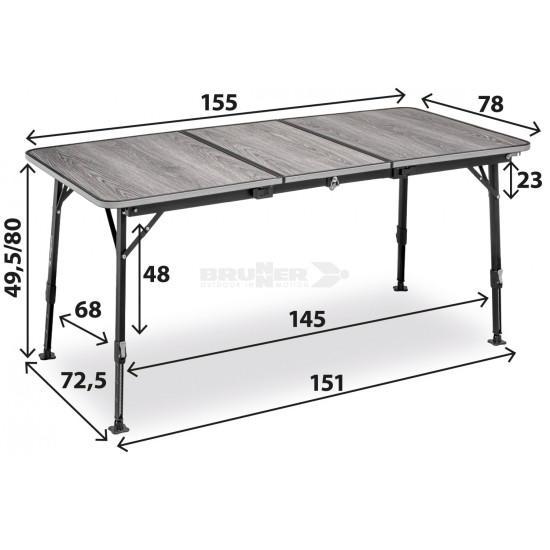 Brunner tavolo ELÙTOP COMPACK EXTENSION