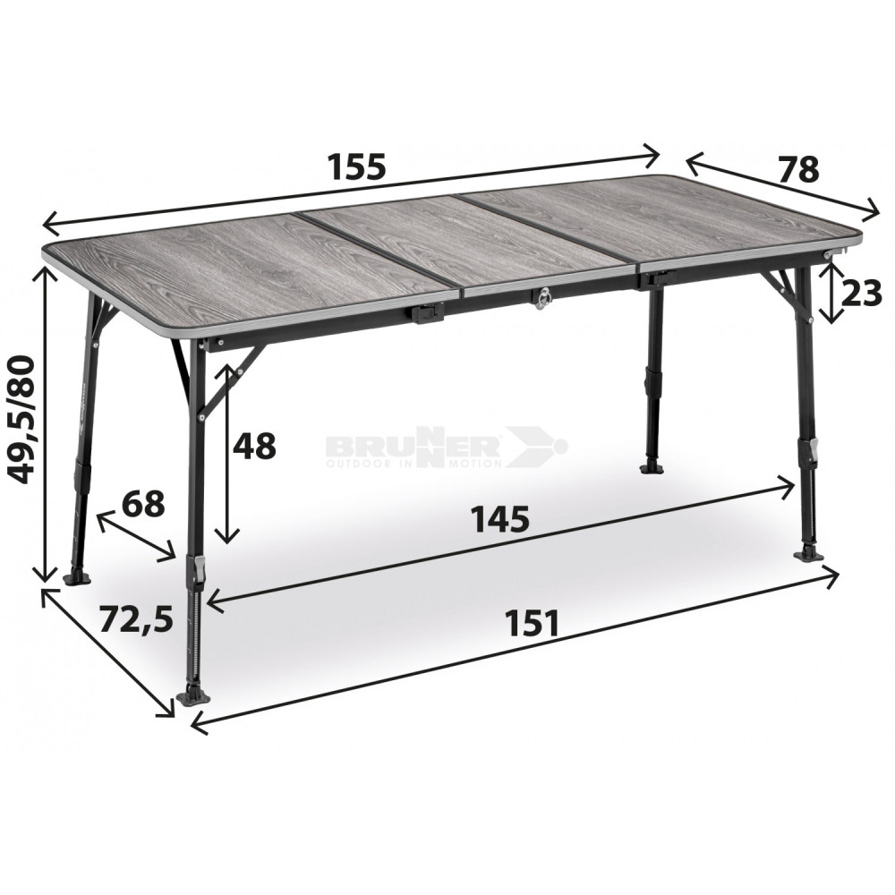 Brunner tavolo ELÙTOP COMPACK EXTENSION