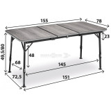Brunner table ELÙTOP COMPACK EXTENSION
