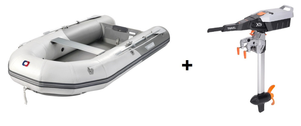 Package Completo: Gommone Osculati 310 Airdeck + Motore Torqeedo Travel XS