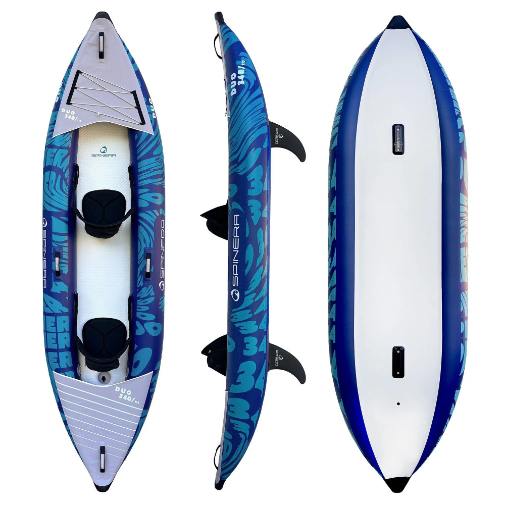 Spinera kayak Gonfiabile con fondo ad alta pressione - Duo - 2 posti