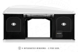 Autohome Roof Tent Maggiolina Airlander Plus 360