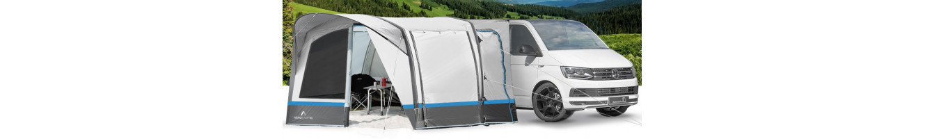 Verandas and awnings for Van and Minibus, accessories