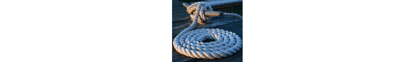 Ropes, sheets, nautical ropes