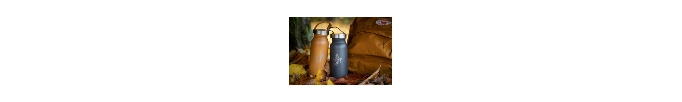 Thermos, water bottles